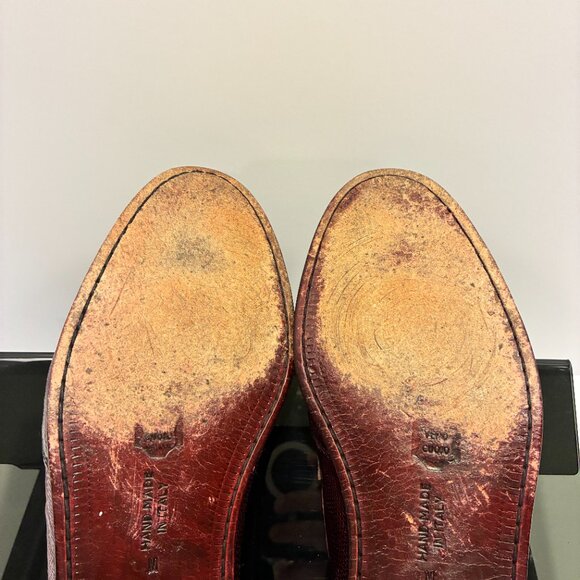 Bruno Magli “Jesse” Oxblood Penny Loafers – Italian Leather 10M main image 6